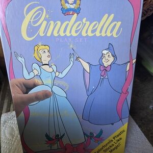 Cinderella Play Set - Blue and Pink